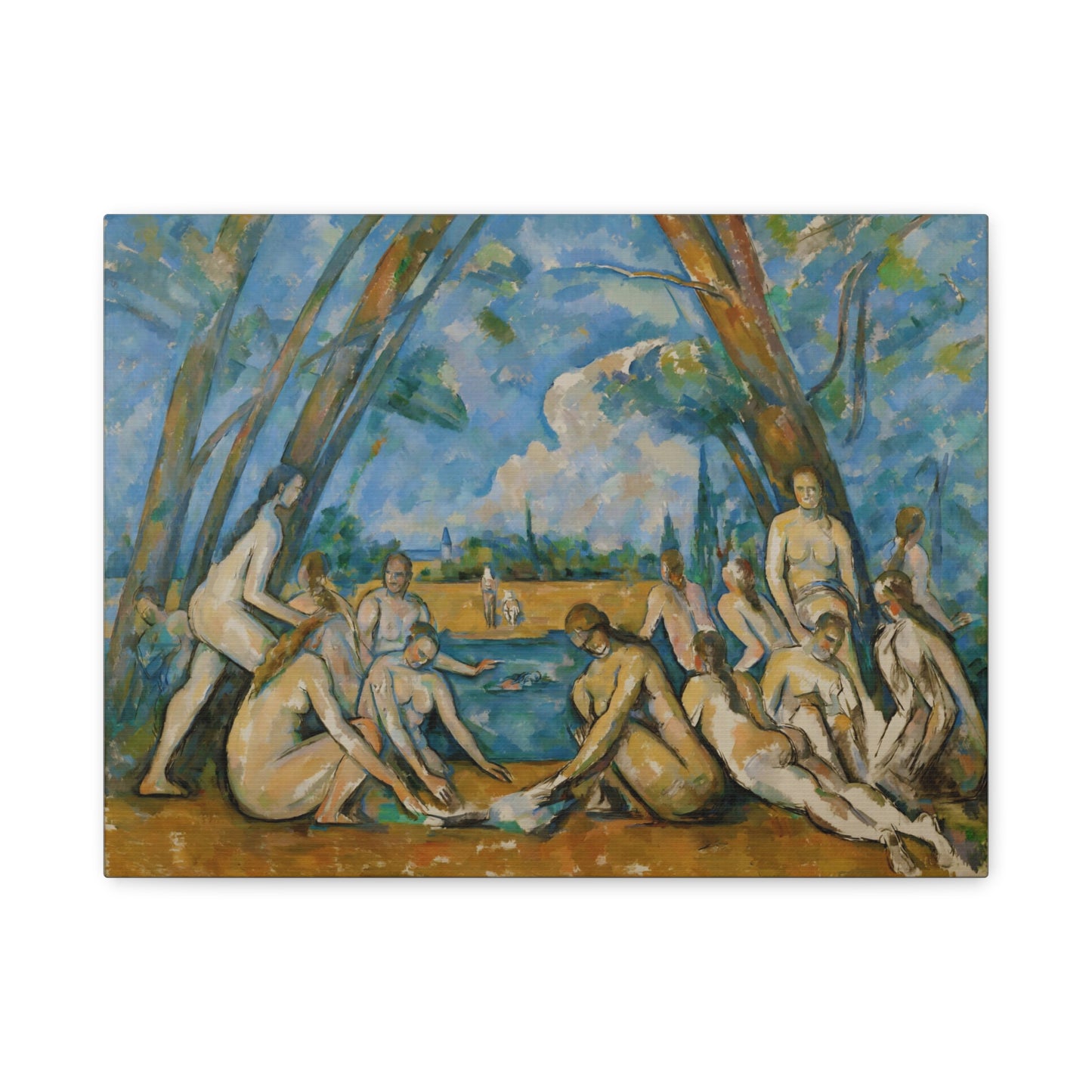 Bathers By Paul Cézanne