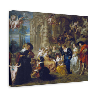 The Garden of Love By Peter Paul Rubens