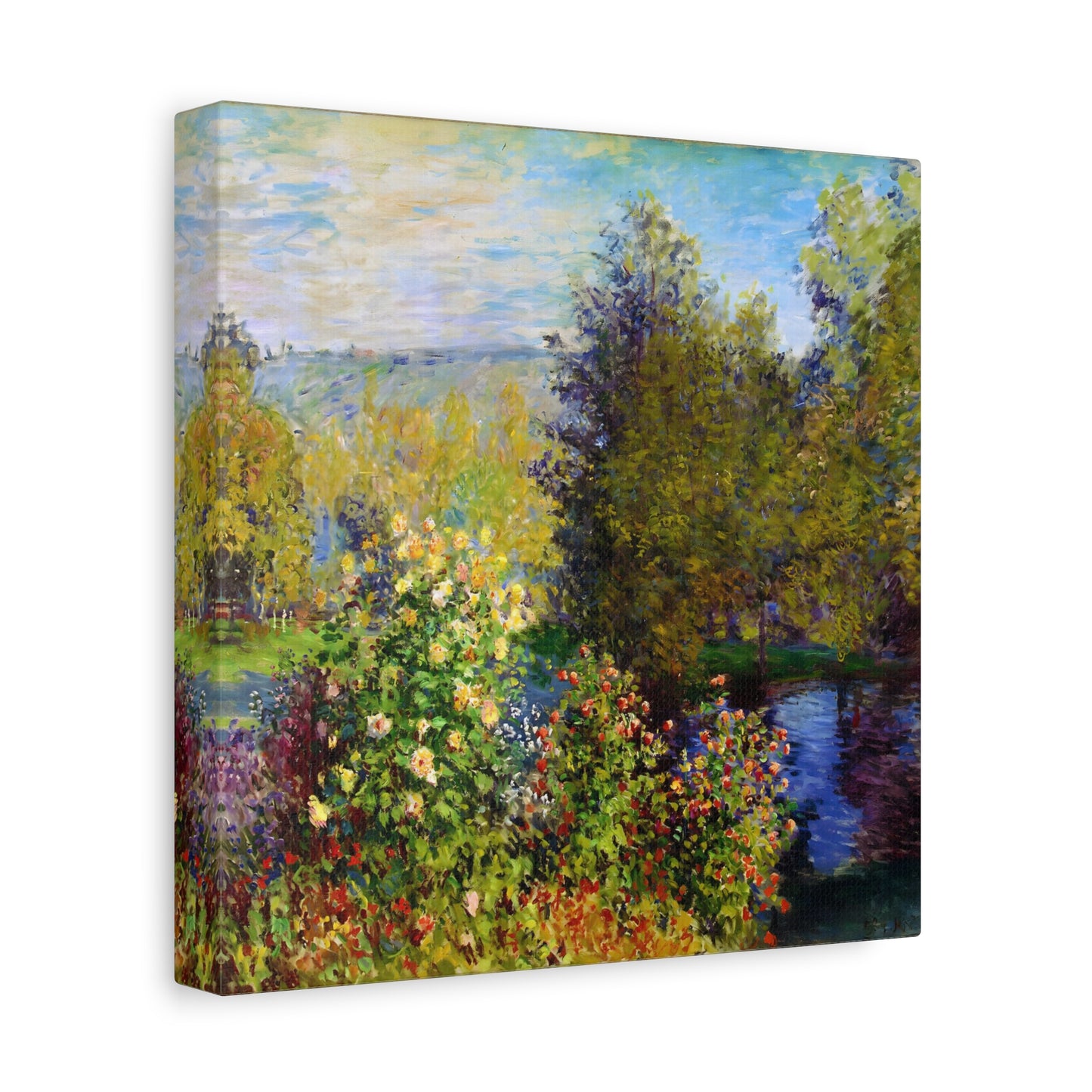 Corner of the Garden at Montgeron By Claude Monet