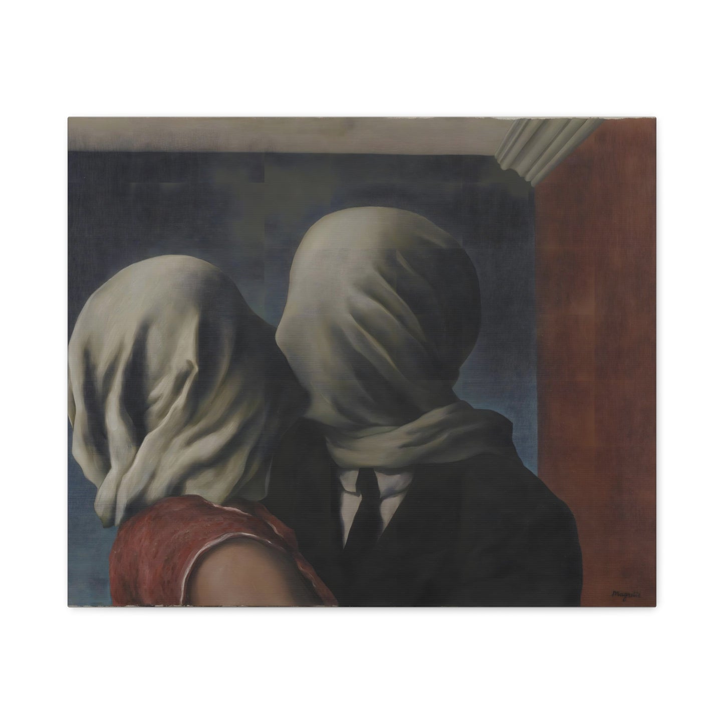 Les Amants Magritte By René Magritte