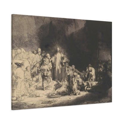 Hundred Guilder Print By Rembrandt