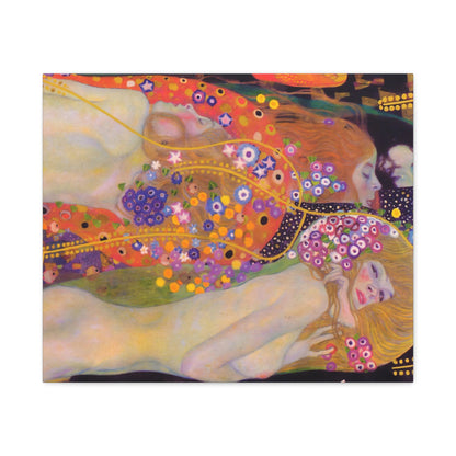 Water Serpents II By Gustav Klimt