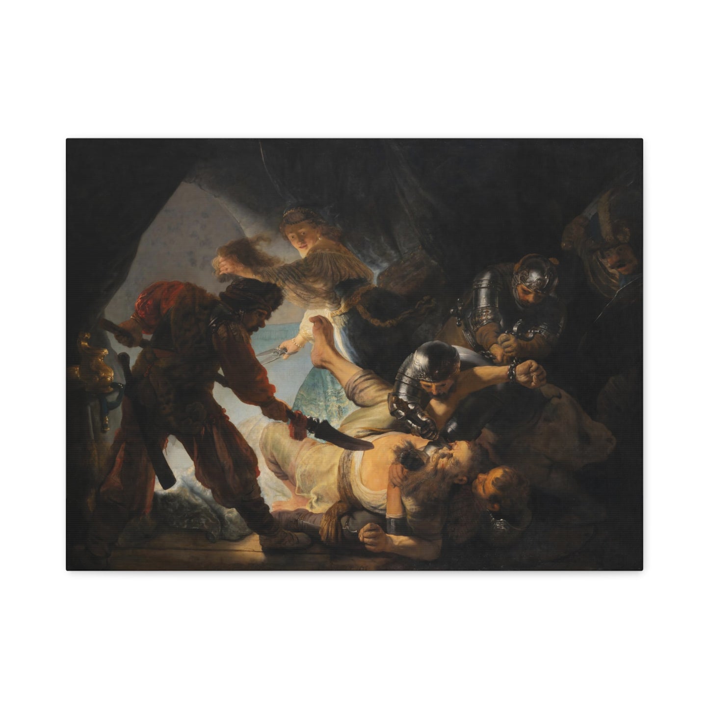 The Blinding of Samson By Rembrandt