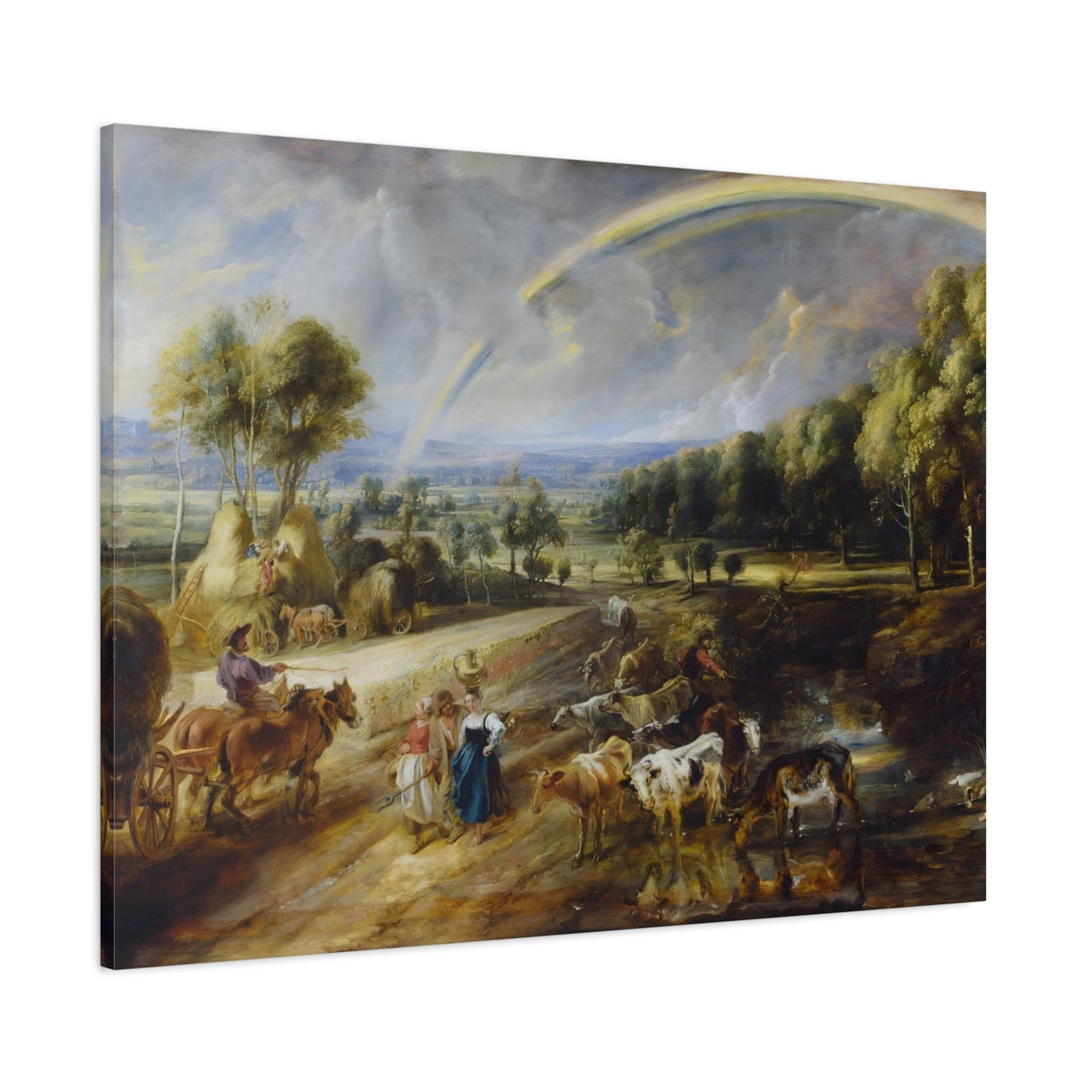 The Rainbow Landscape By Peter Paul Rubens