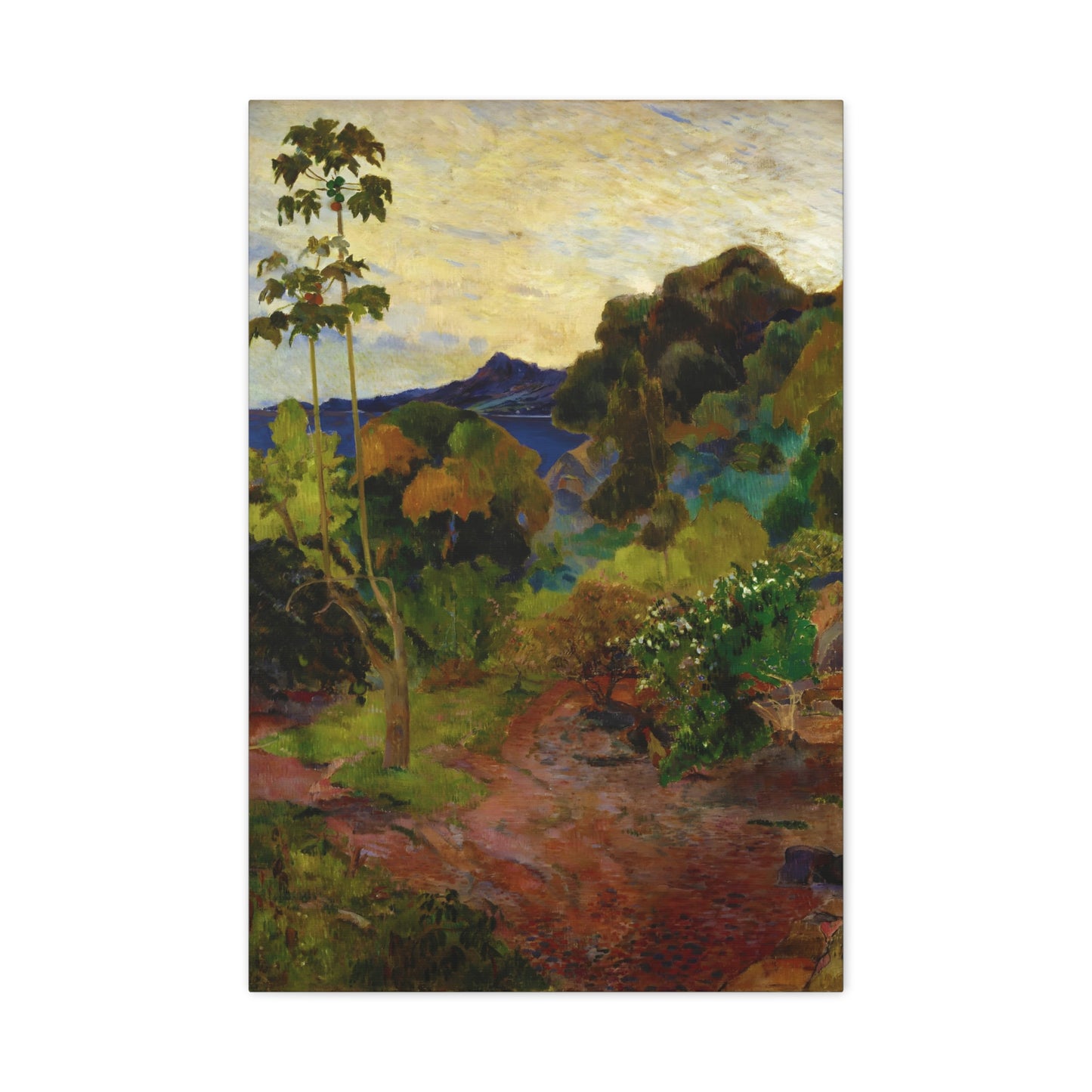 Martinique Landscape By Eugène Henri Paul Gauguin