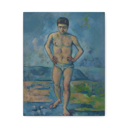 The Bather By Paul Cézanne