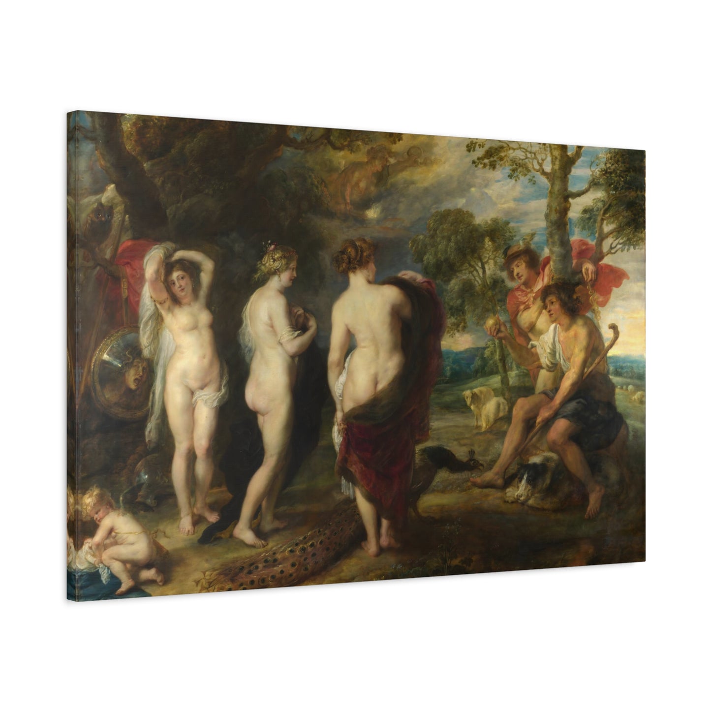 The Judgement of Paris By Peter Paul Rubens