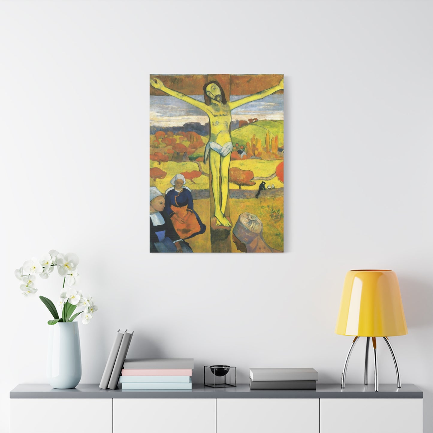 The Yellow Christ By Eugène Henri Paul Gauguin