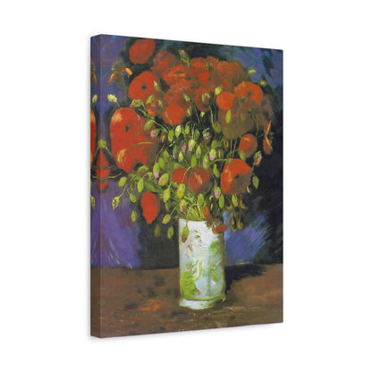 Vase with Poppies By Vincent van Gogh