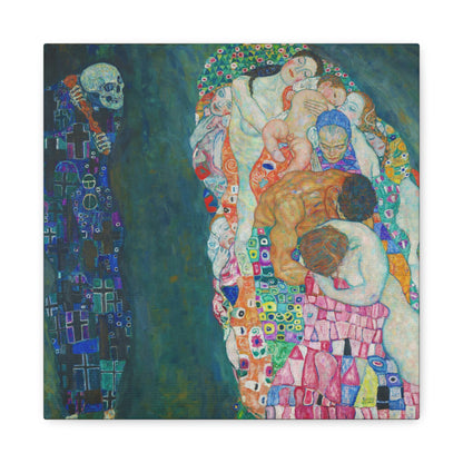 Death and Life I By Gustav Klimt