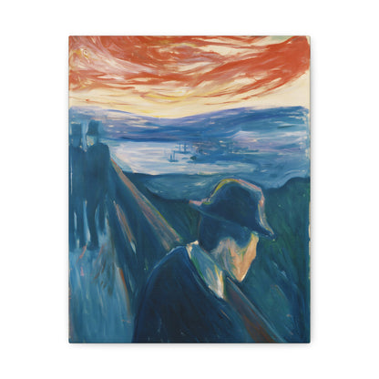 Sick Mood at Sunset. Despair By Edvard Munch