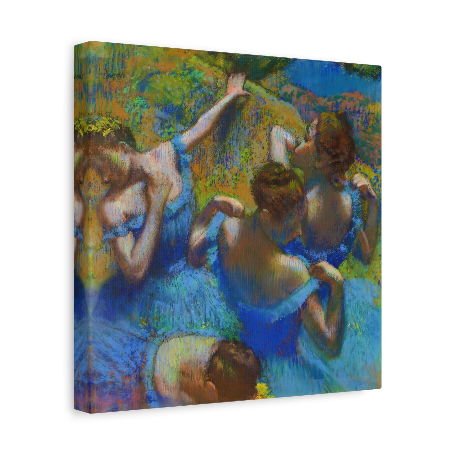 The Blue Dancers By Edgar Degas