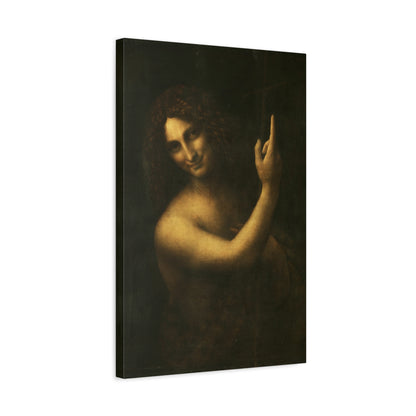 Saint John the Baptist By Leonardo da Vinci