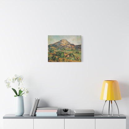 Mont Sainte-Victoire Seen from Bellevue By Paul Cézanne