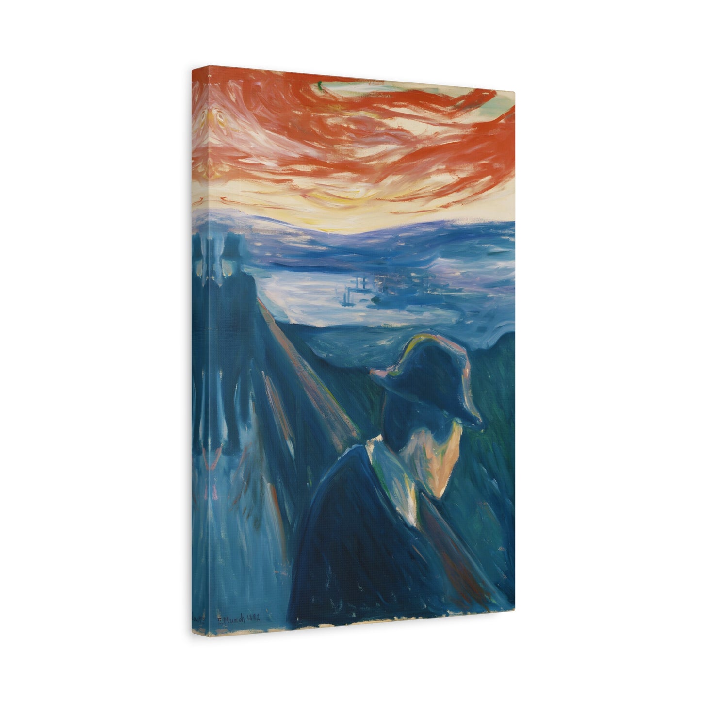 Sick Mood at Sunset. Despair By Edvard Munch