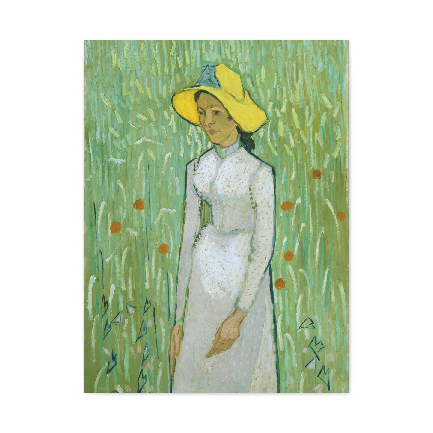 Girl in White By Vincent van Gogh