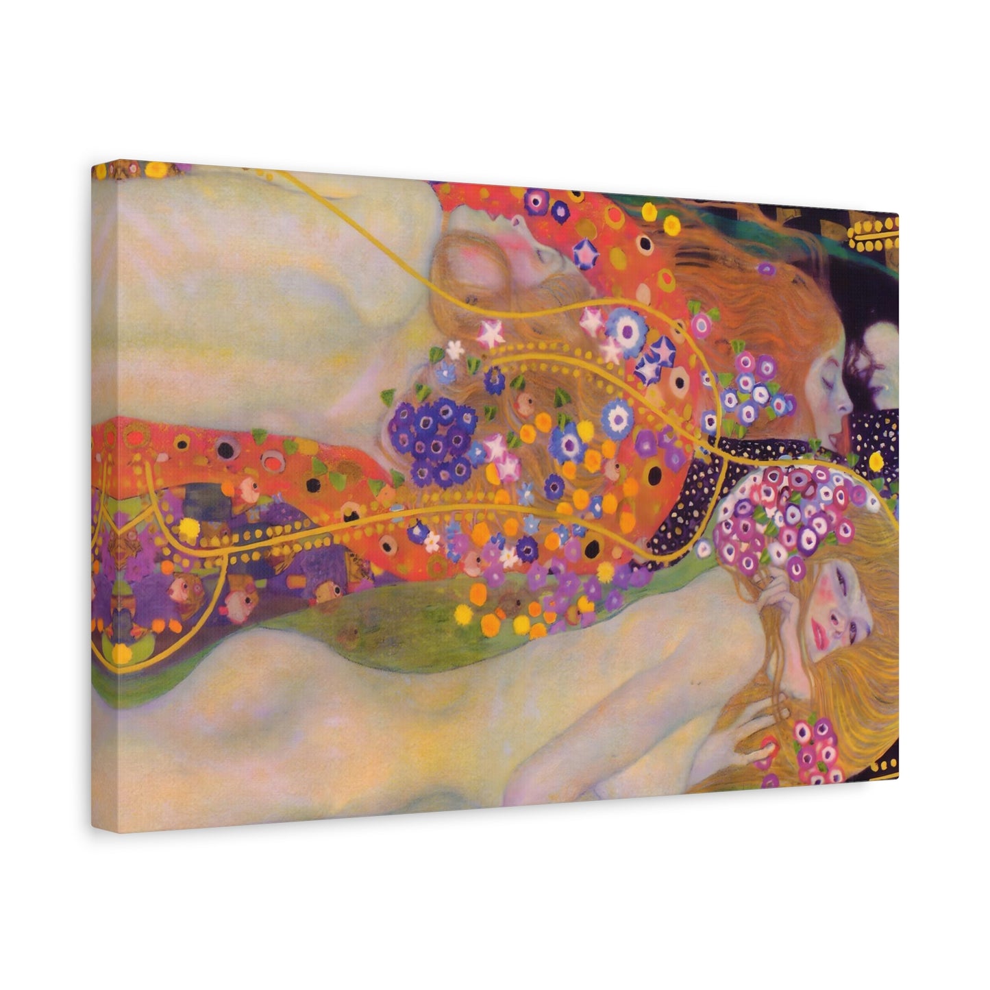 Water Serpents II By Gustav Klimt