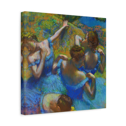 The Blue Dancers By Edgar Degas