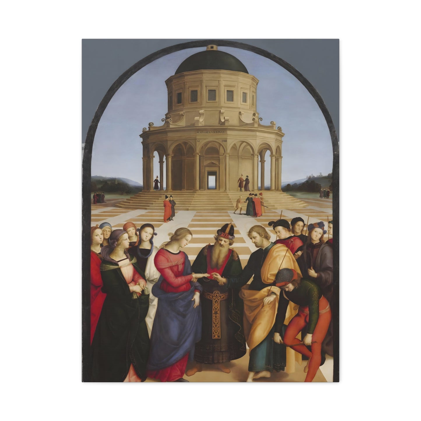 The Marriage of the Virgin By Raphael