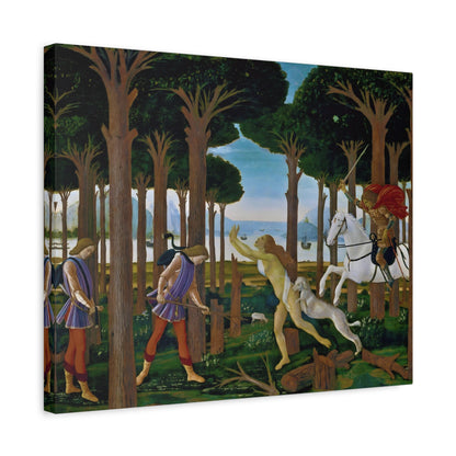 The Story of Nastagio degli Onesti By Sandro Botticelli