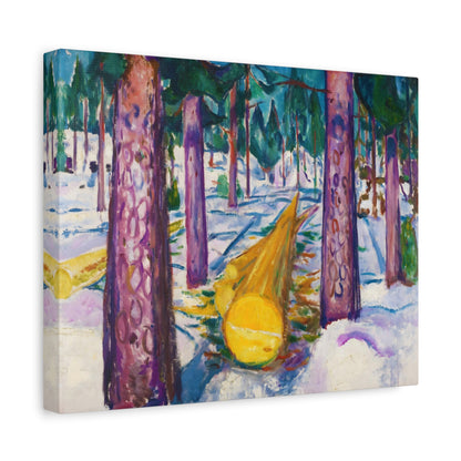 The Yellow Log By Edvard Munch