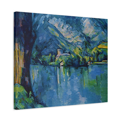 The Lac d'Annecy By Paul Cézanne