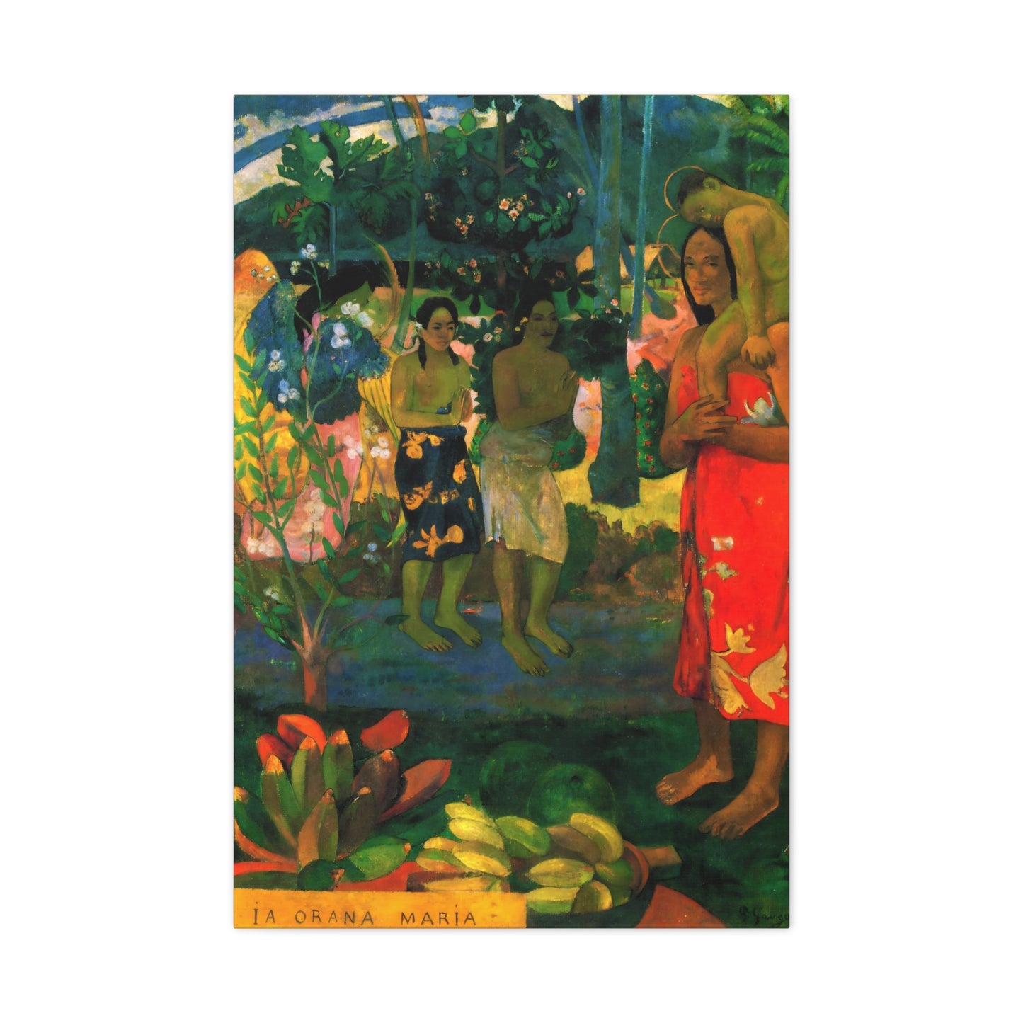 Ia Orana Maria By Eugène Henri Paul Gauguin