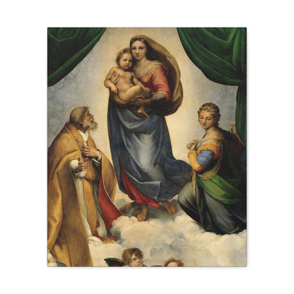 Sistine Madonna By Raphael