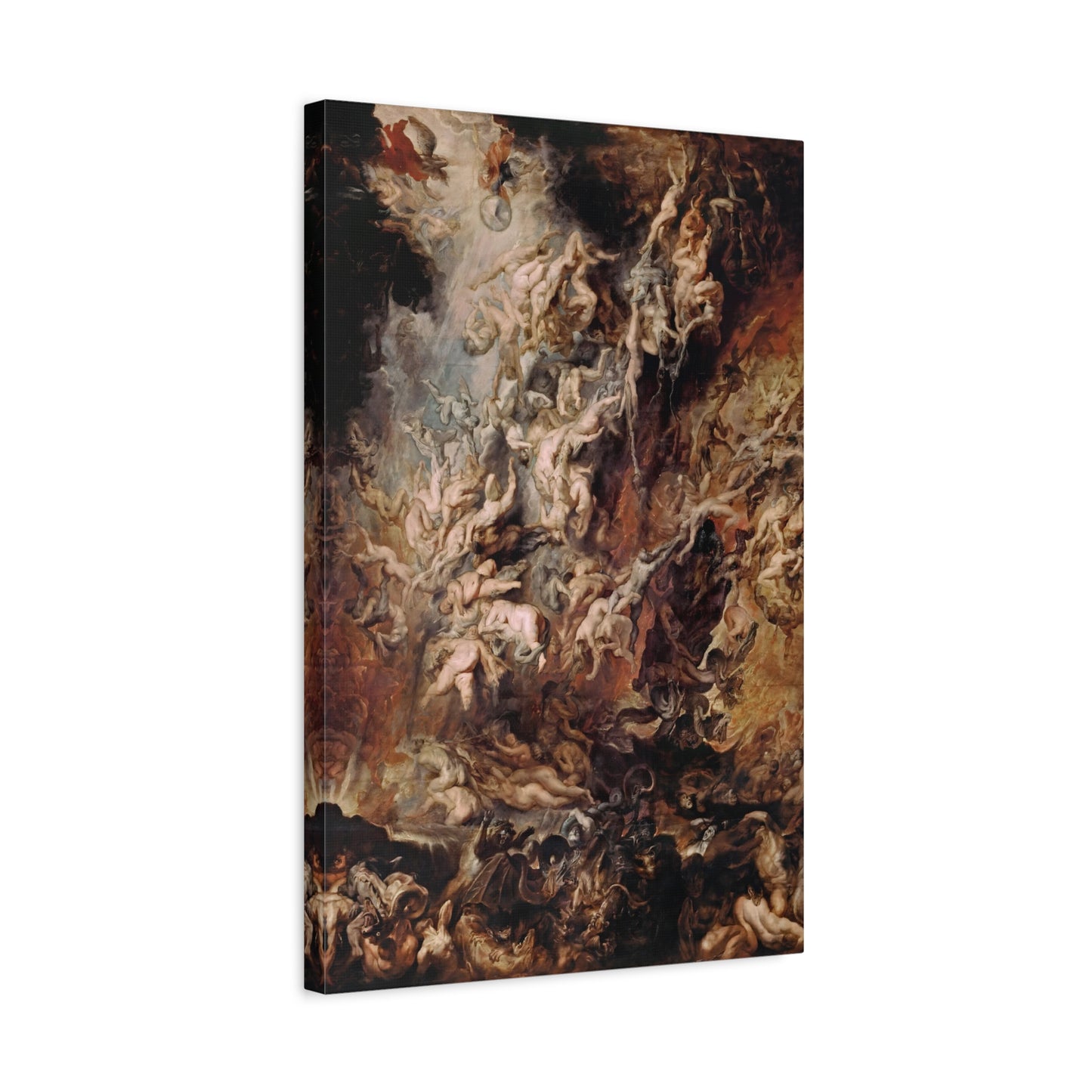 The Fall of the Damned By Peter Paul Rubens