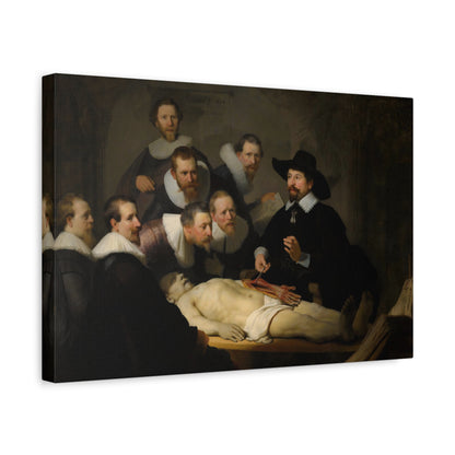 The Anatomy Lesson of Dr. Nicolaes Tulp By Rembrandt