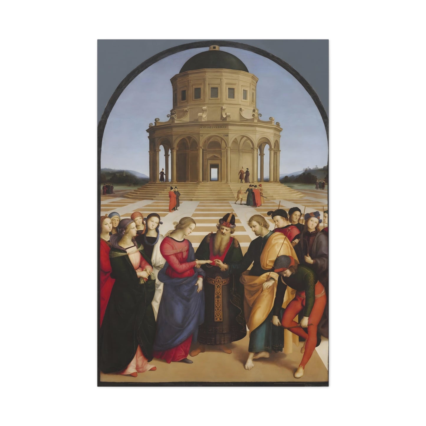 The Marriage of the Virgin By Raphael