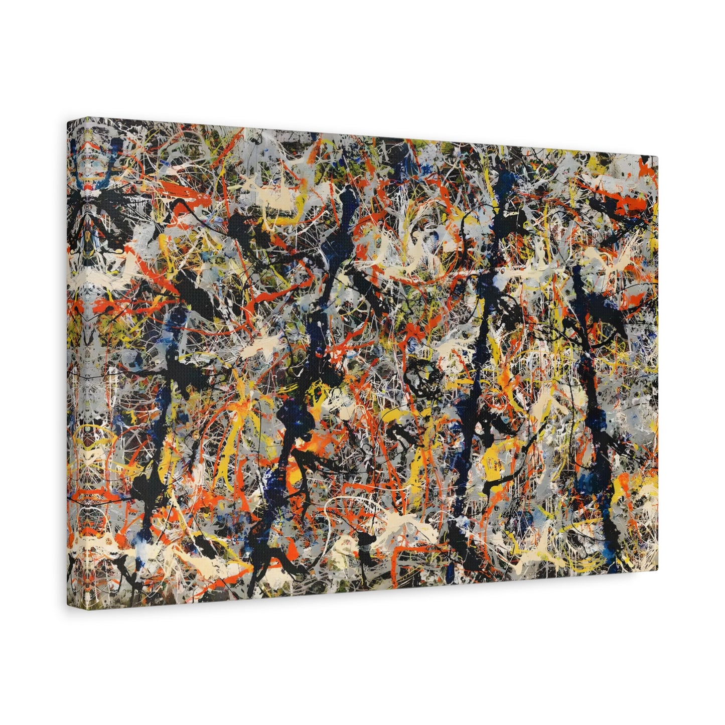 Blue Poles By Jackson Pollock