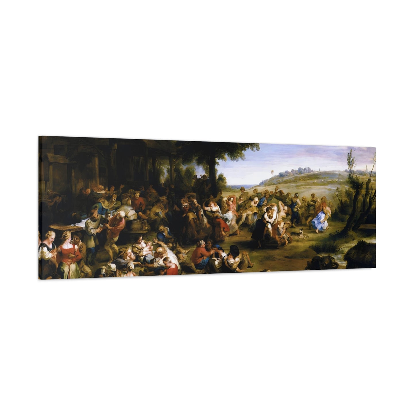 The Village Fête By Peter Paul Rubens