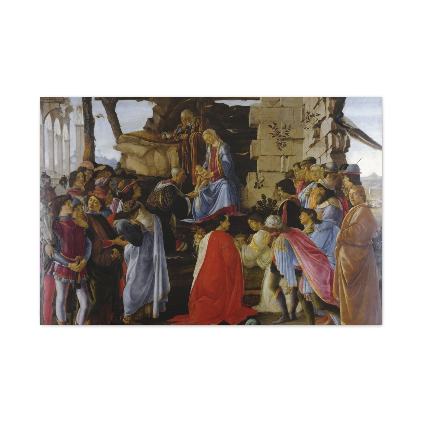 Adoration of the Magi By Sandro Botticelli