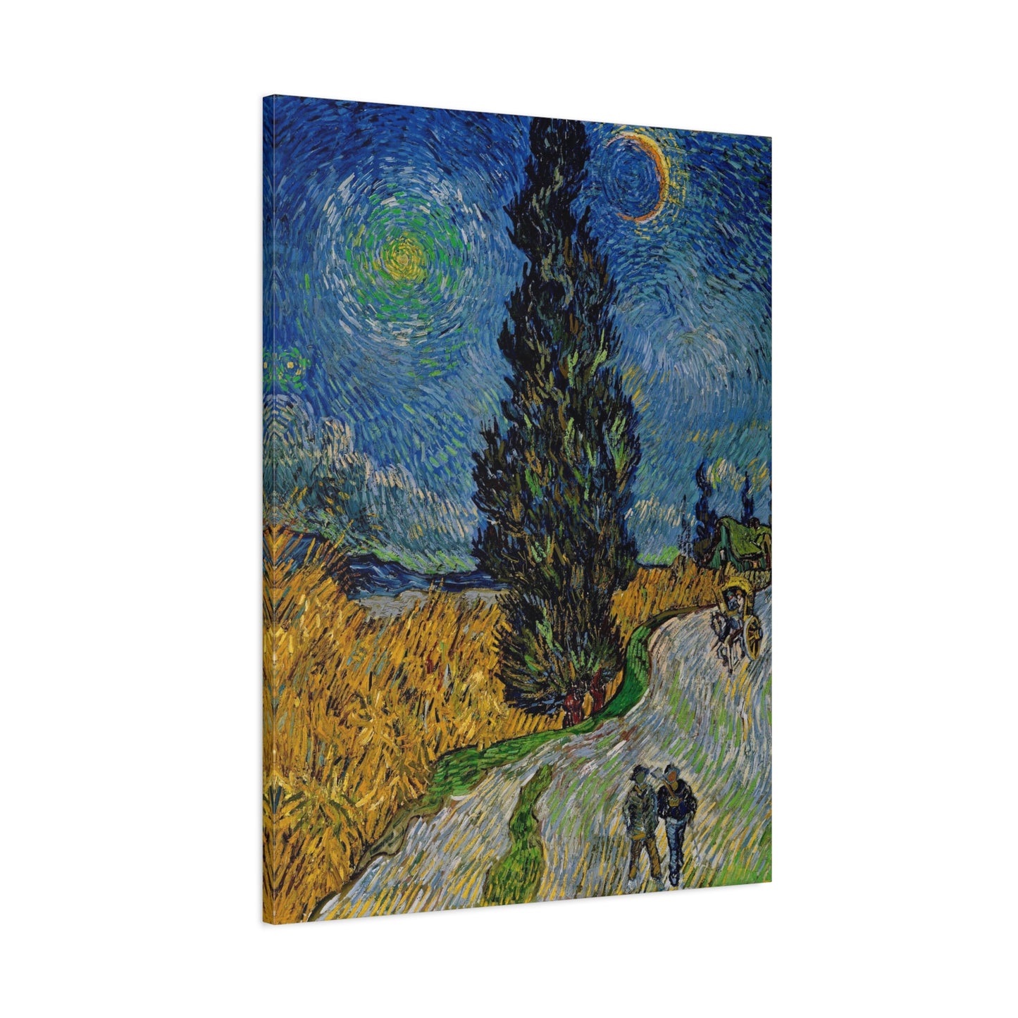 Road with Cypress and Star By Vincent van Gogh