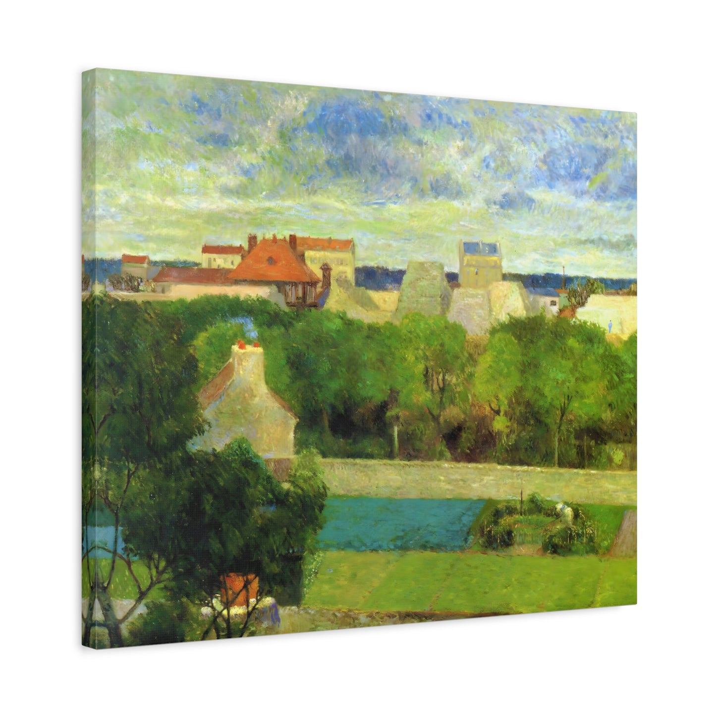 The Market Gardens of Vaugirard By Eugène Henri Paul Gauguin