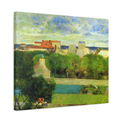 The Market Gardens of Vaugirard By Eugène Henri Paul Gauguin