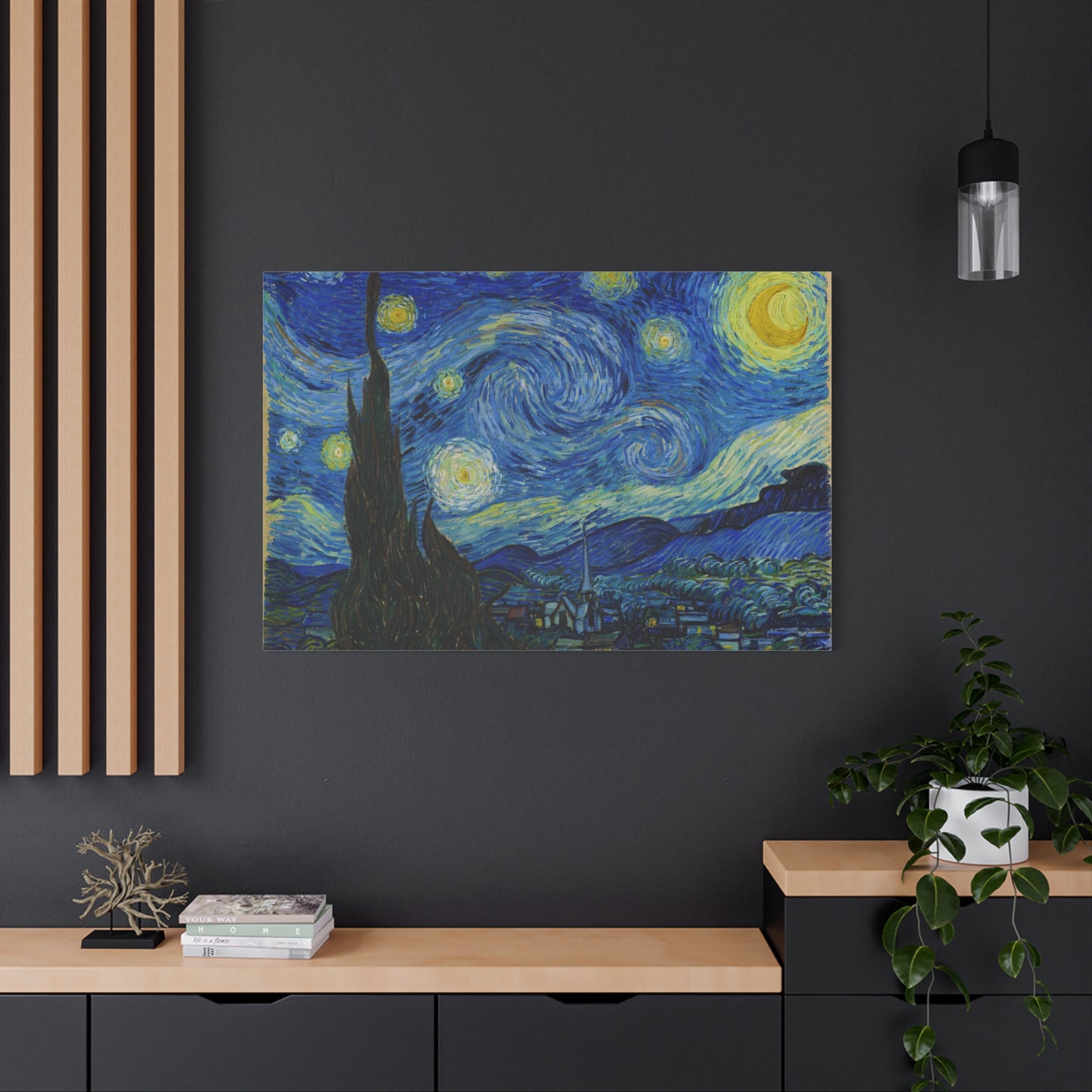 The Starry Night By Vincent van Gogh