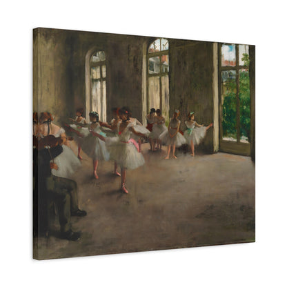 Ballet Rehearsal By Edgar Degas