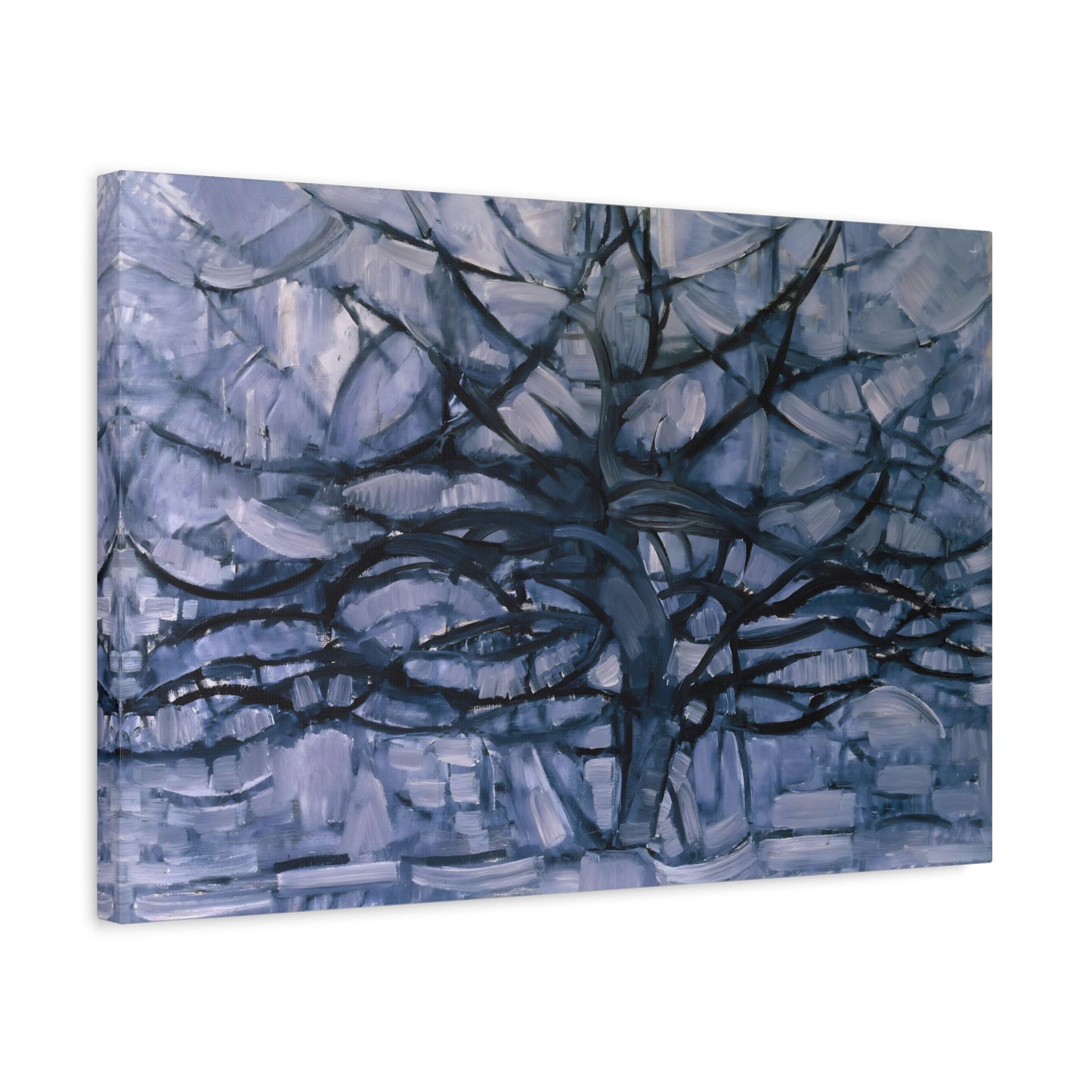 Gray Tree By Piet Mondrian