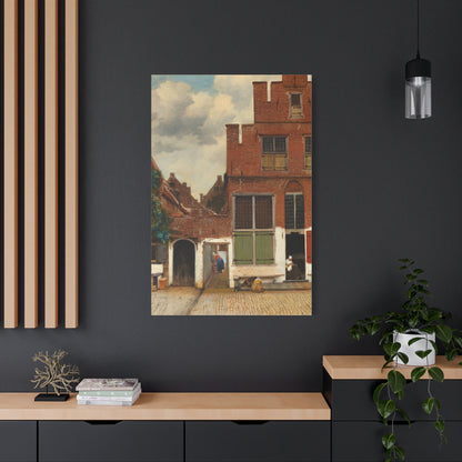 The Little Street By Johannes Vermeer