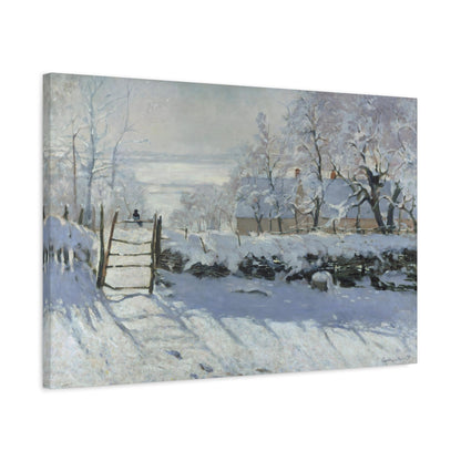 The Magpie By Claude Monet