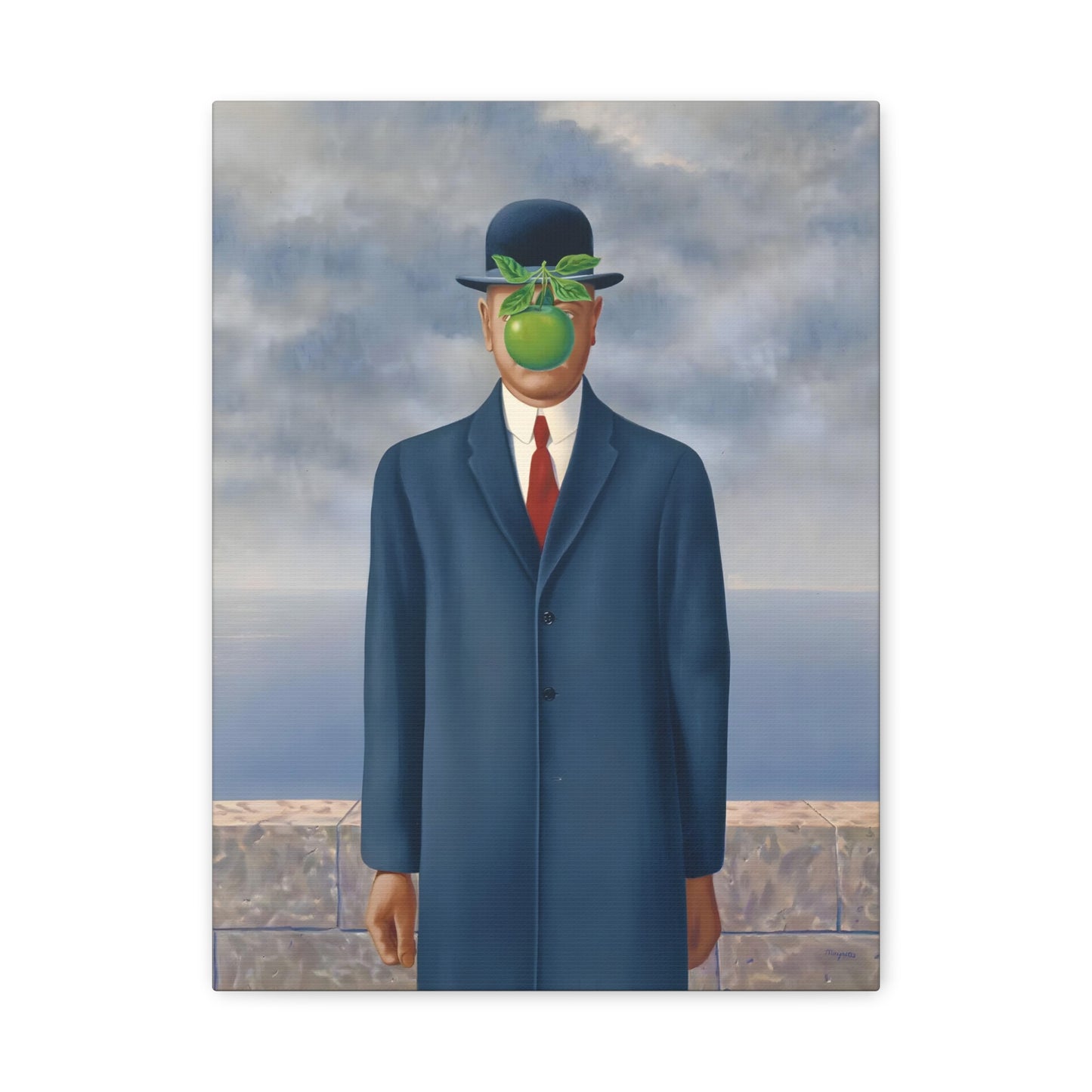 The Son of Man By René Magritte