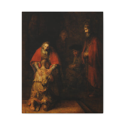 The Return of the Prodigal Son By Rembrandt