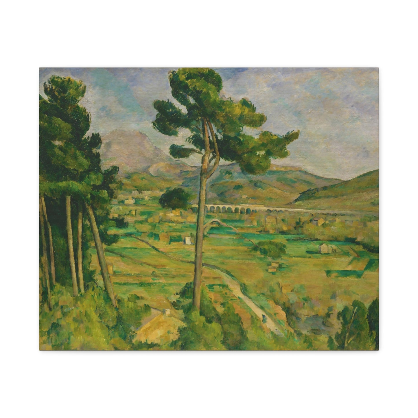 Mont Sainte By Paul Cézanne