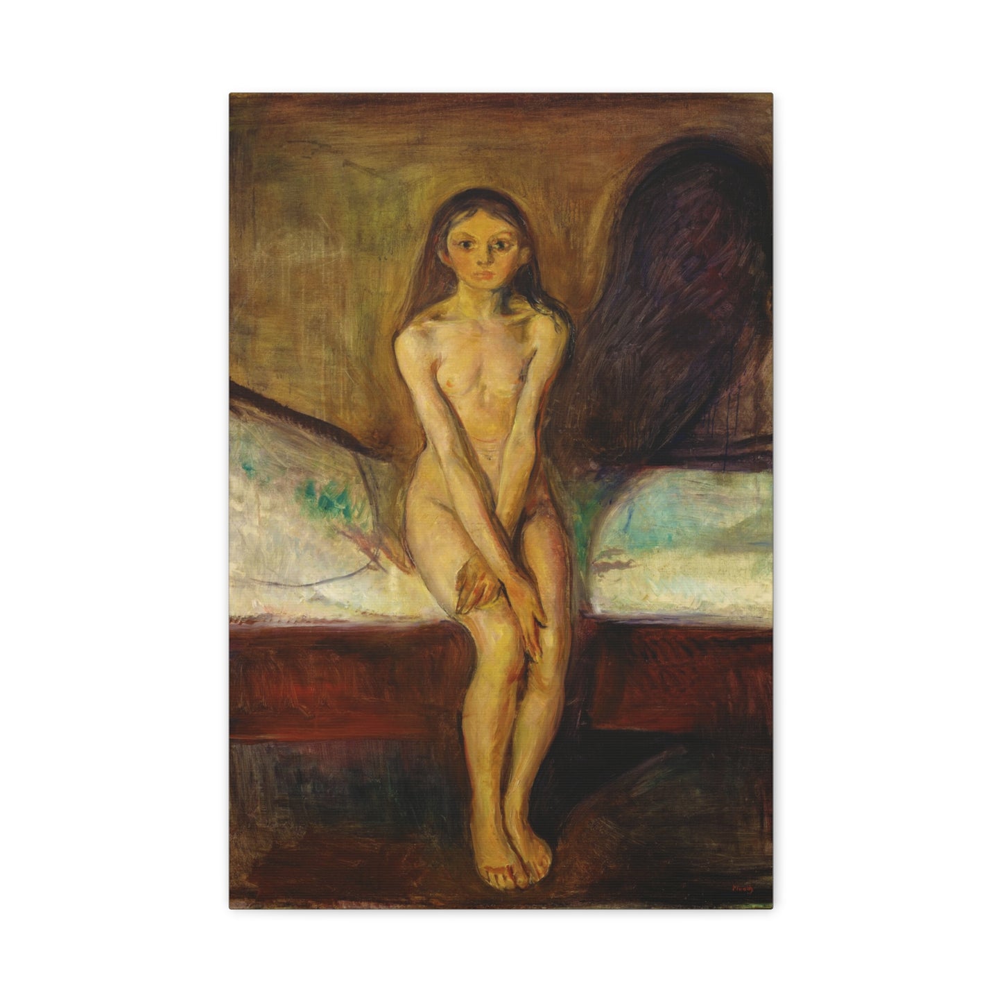 Puberty By Edvard Munch