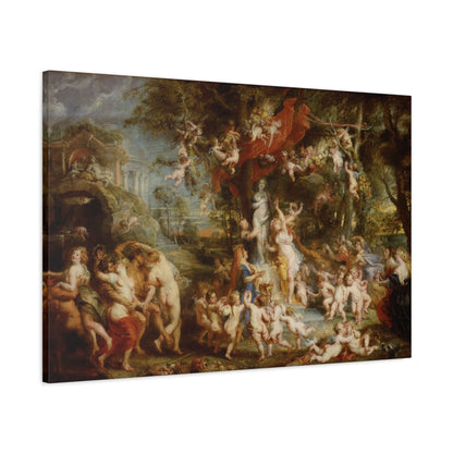 The Feast of Venus By Peter Paul Rubens