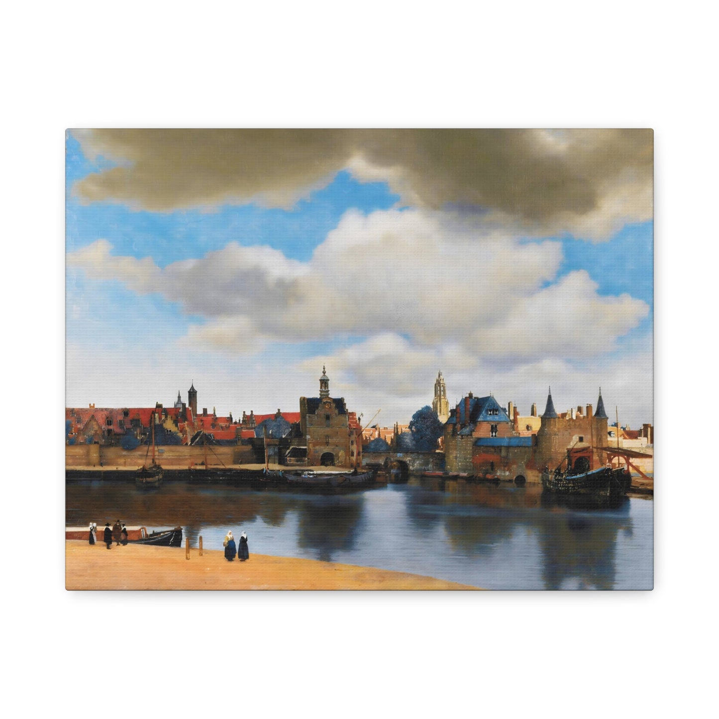 View of Delft By Johannes Vermeer