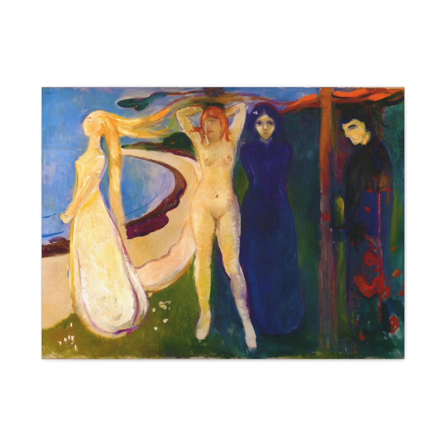 The Three Stages of Woman (Sphinx) By Edvard Munch