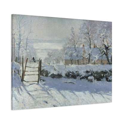 The Magpie By Claude Monet